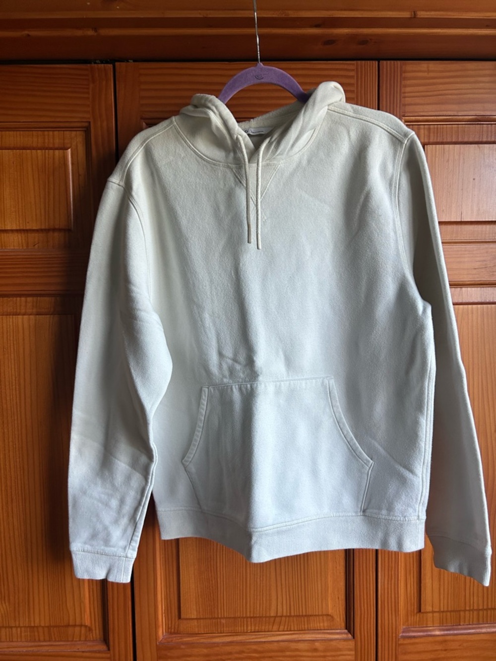 DSG Cream Pullover Hoodie L